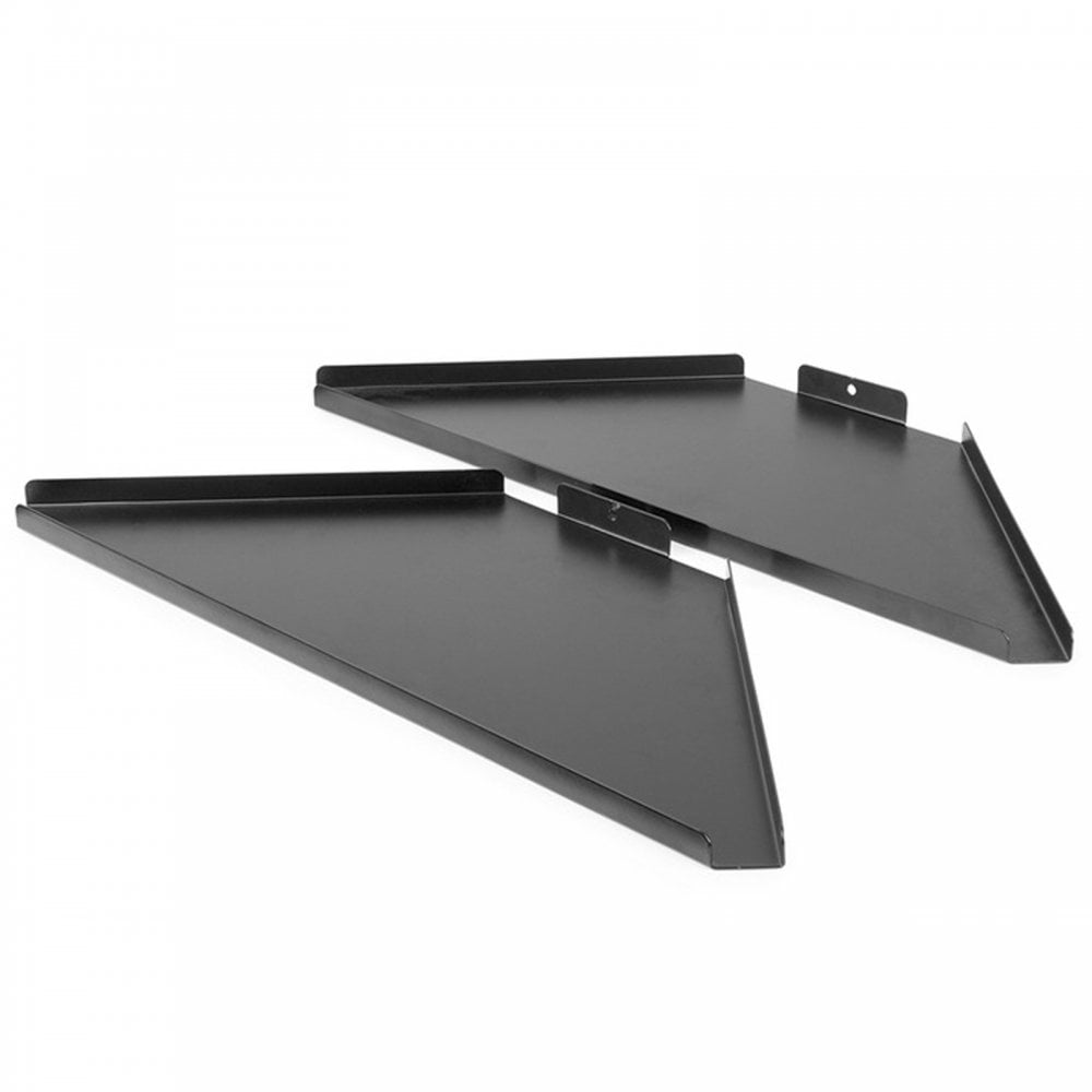 Pair of DJ Booth Corners in Black with Case
