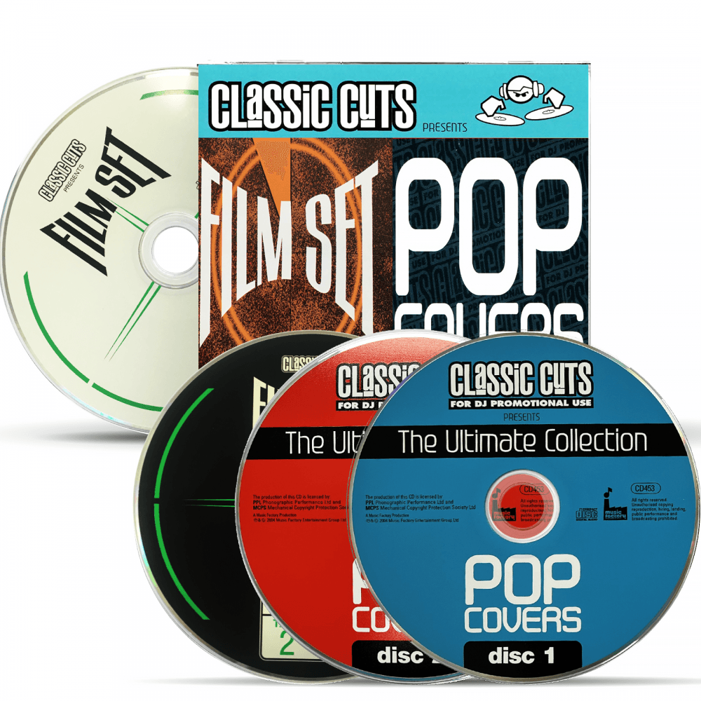 Mastermix Music CDs 4 Disc Pack 82 Tracks