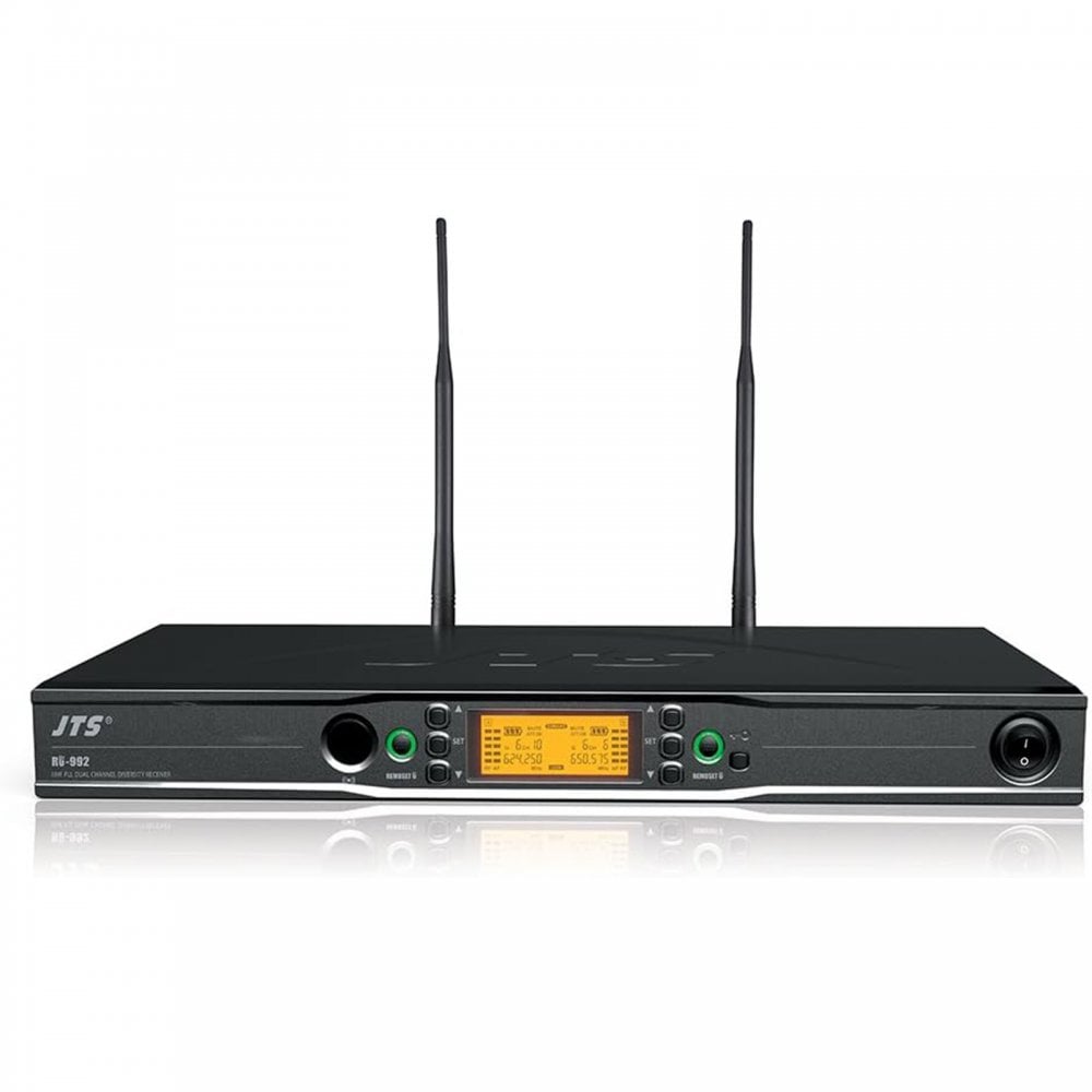 RU-992 Combo Handheld Lapel UHF Microphone System