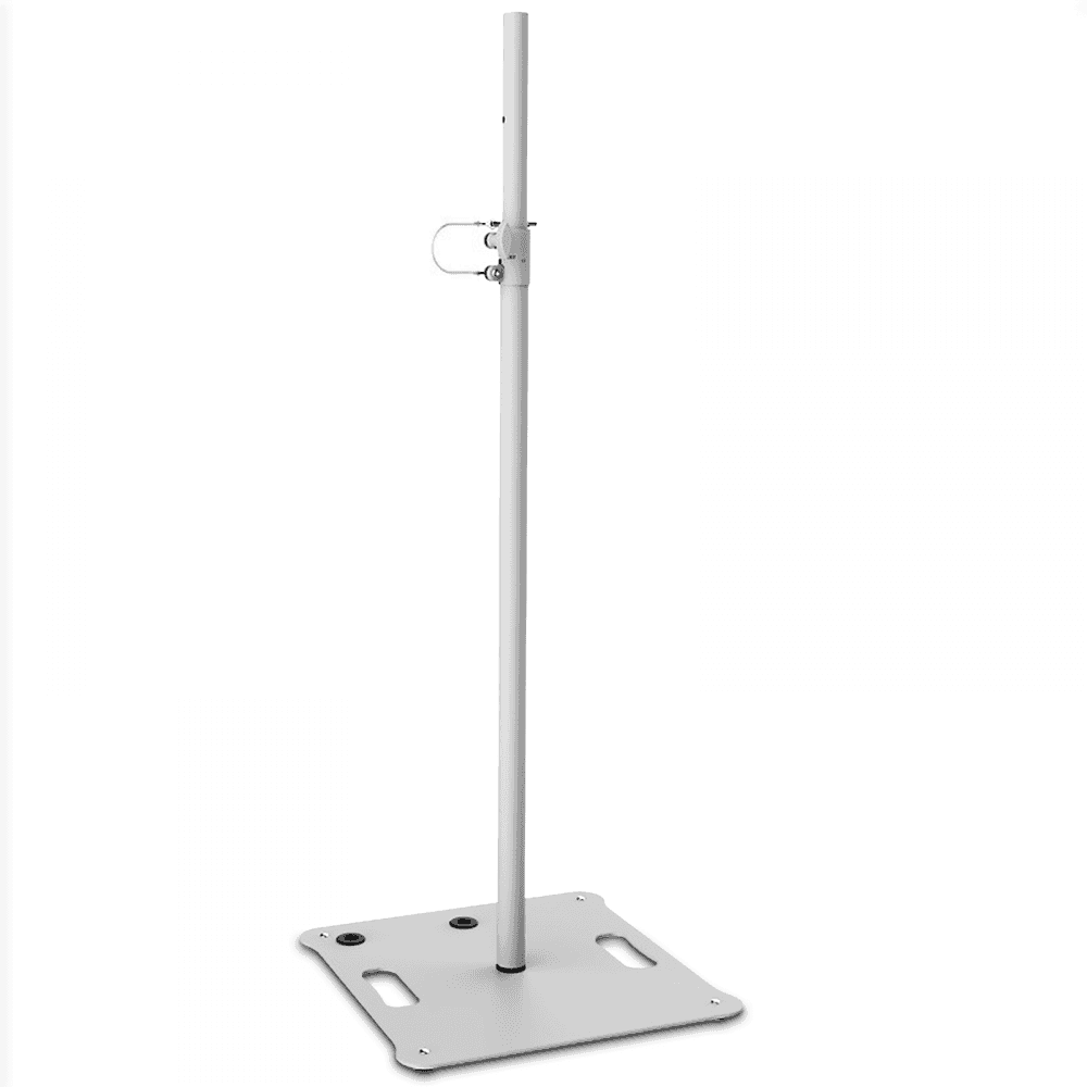 White UTX 500WH Heavy Base Adjustable Speaker Stand