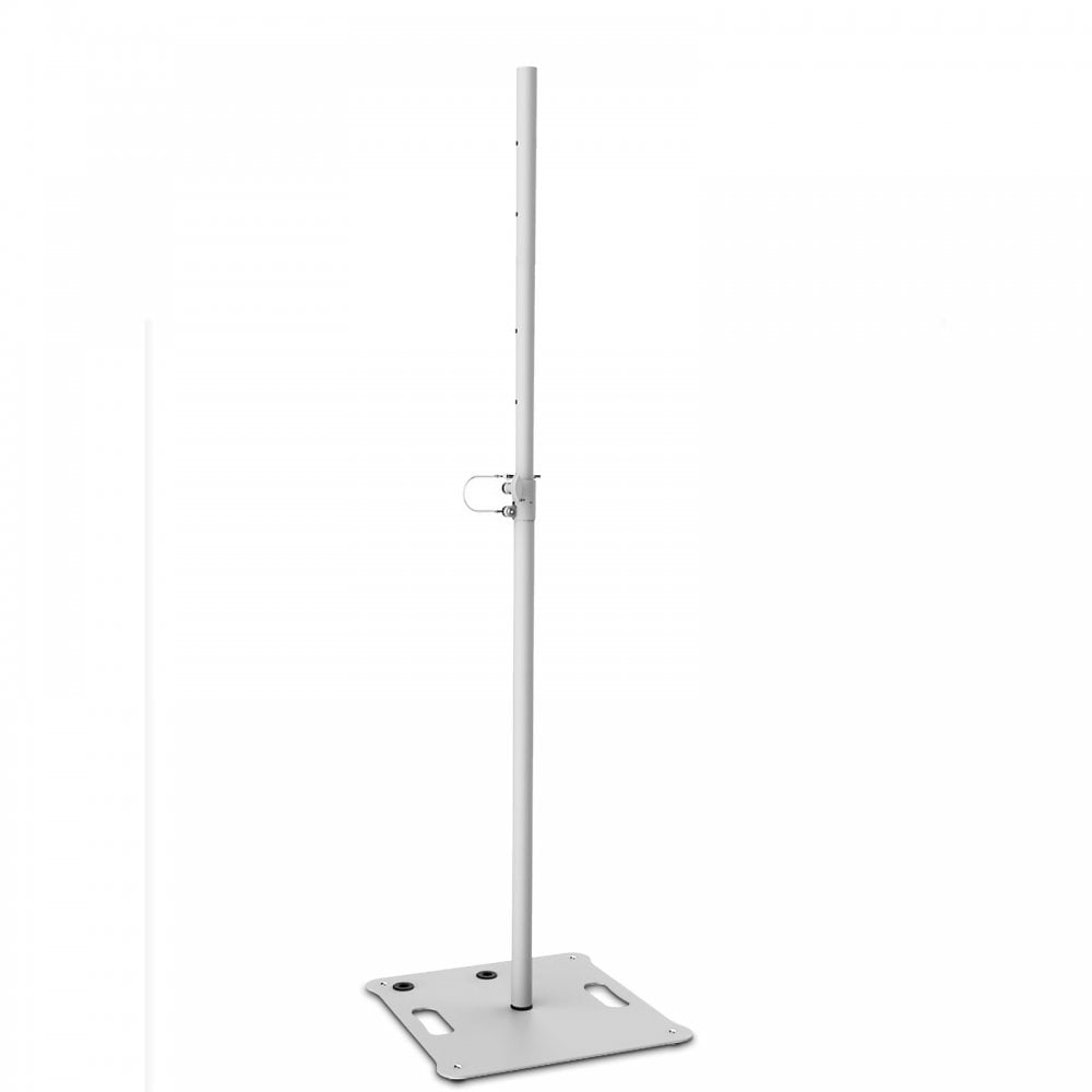 White UTX 500WH Heavy Base Adjustable Speaker Stand