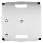 White UTX 500WH Heavy Base Adjustable Speaker Stand