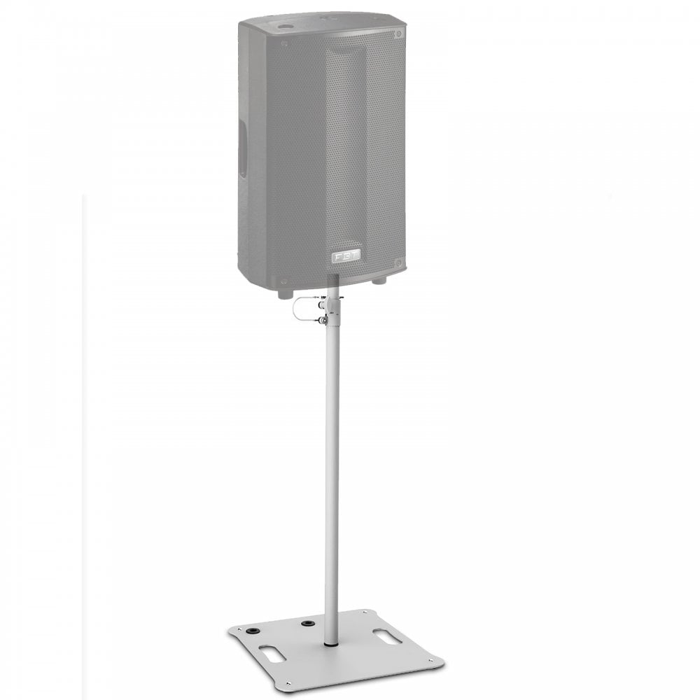 White UTX 500WH Heavy Base Adjustable Speaker Stand