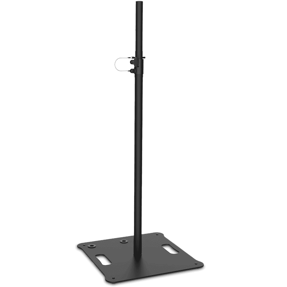Black UTX 500 Heavy Base Adjustable Speaker Stand