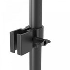 Pair of Upright Clamps for DJ Booth Overhead Systems