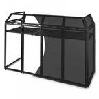 DJ Booth Pro XL Replacement Black Lycra Scrim Cloth
