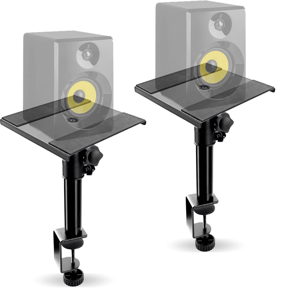 UTX 640BK Desk Clamp Standing Monitor Stand