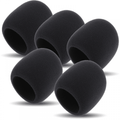 Pack of 5 Foam Microphone Windshield 43-50mm Opening