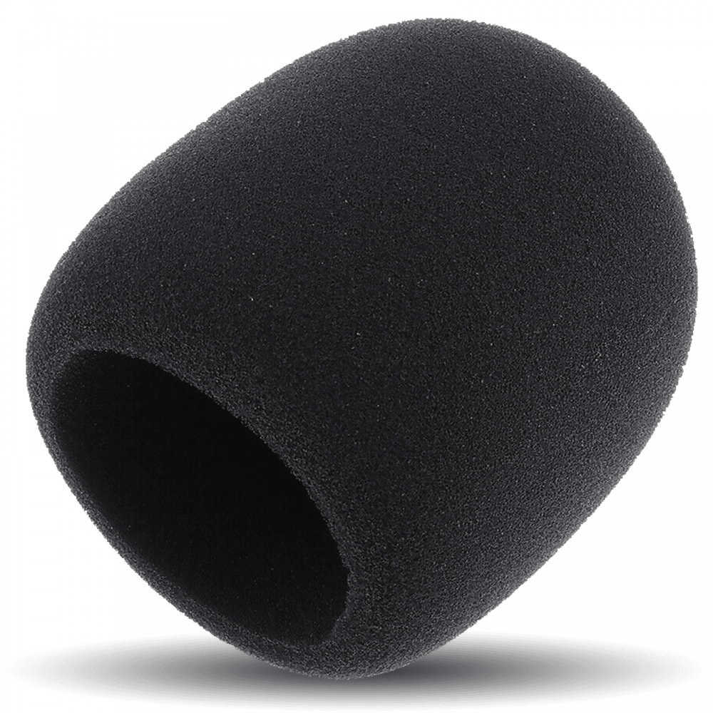 Pack of 5 Foam Microphone Windshield 43-50mm Opening