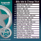 Karaoke CDG CD Legend Series Billy Idol and Cheap Trick