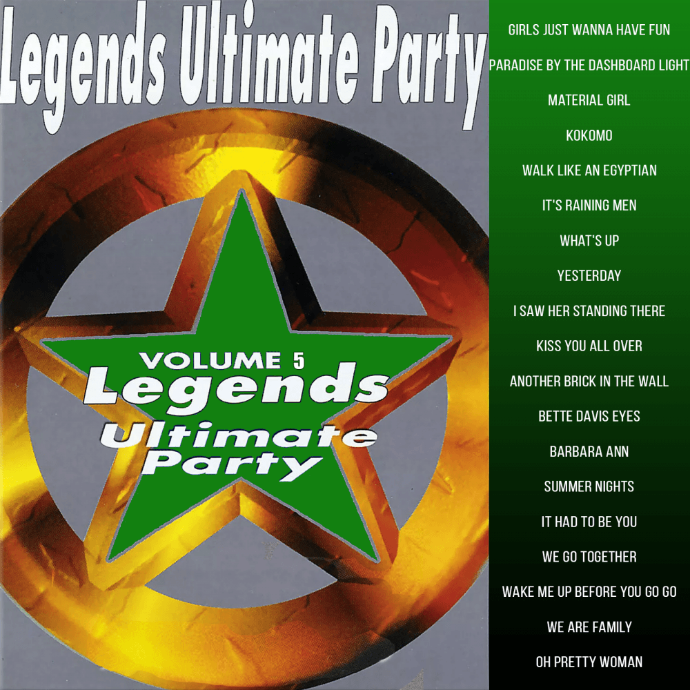 Karaoke CDG CD Legends Series Ultimate Party Vol 5
