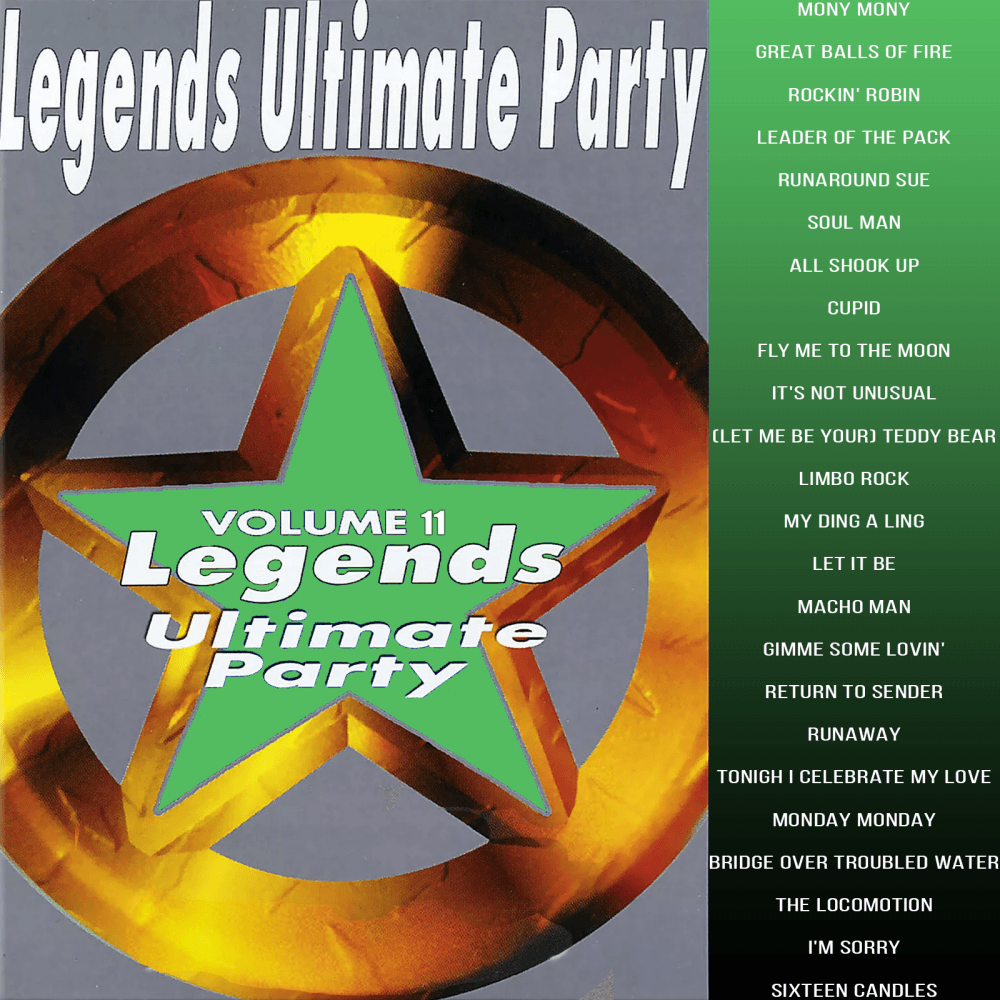 Karaoke CDG CD Legends Series Ultimate Party Vol 11