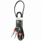 Classic Audio Leads 2 x XLR Female - 2 x 6.3mm Mono Jack Plugs