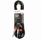Classic Audio Leads 2 x XLR Female - 2 x 6.3mm Mono Jack Plugs