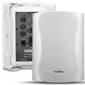 Pair of ACT 35 Watt White Powered Speakers