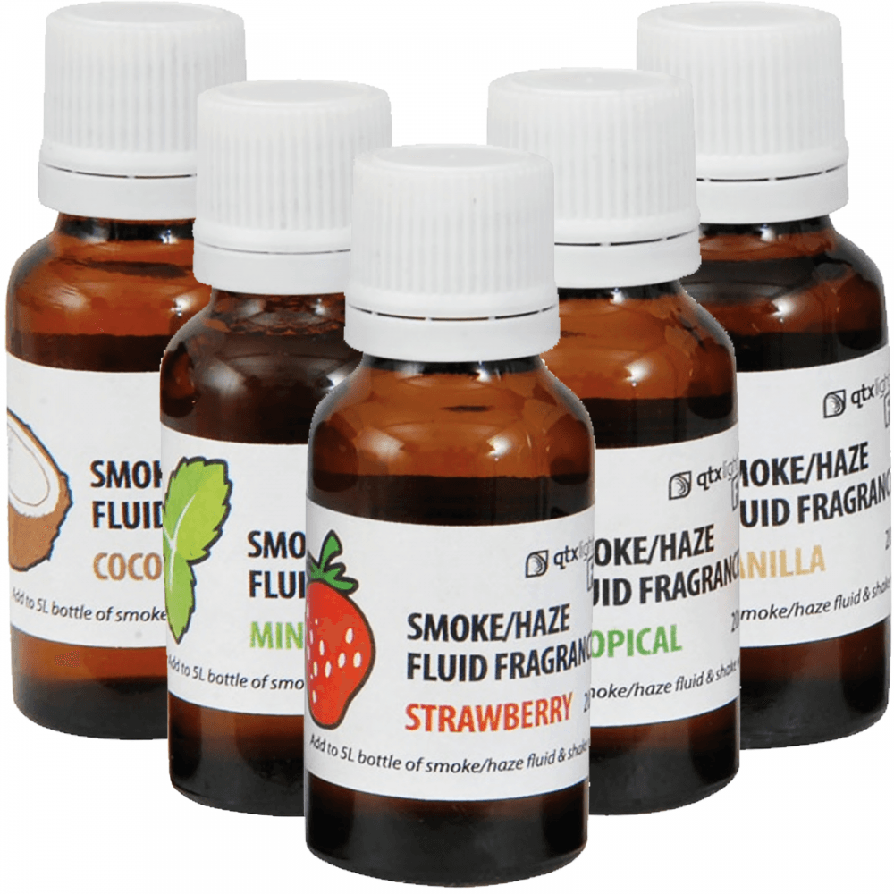Fog Haze Fluid Fragrances Mint Strawberry Coconut Tropical Vanilla Scent