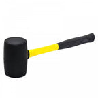 32oz Rubber Mallet with Fibreglass Shaft & Rubber Grip