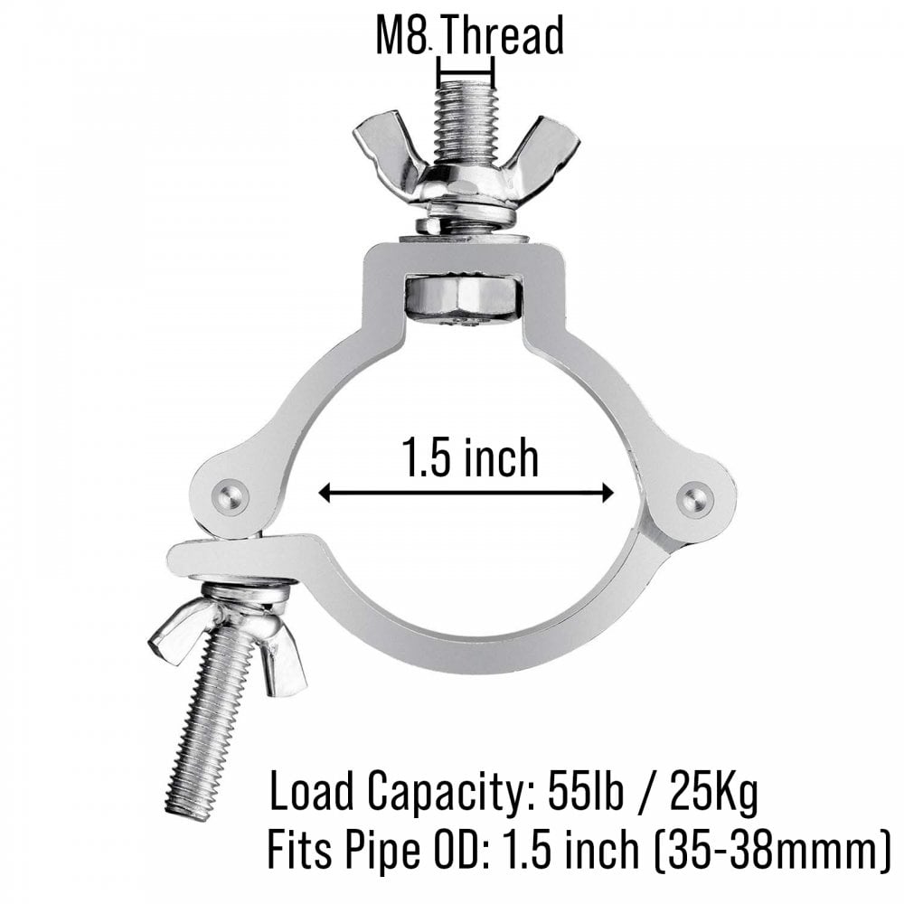 TC 25S Aluminium 25kg Silver Half Coupler (35-38mm)