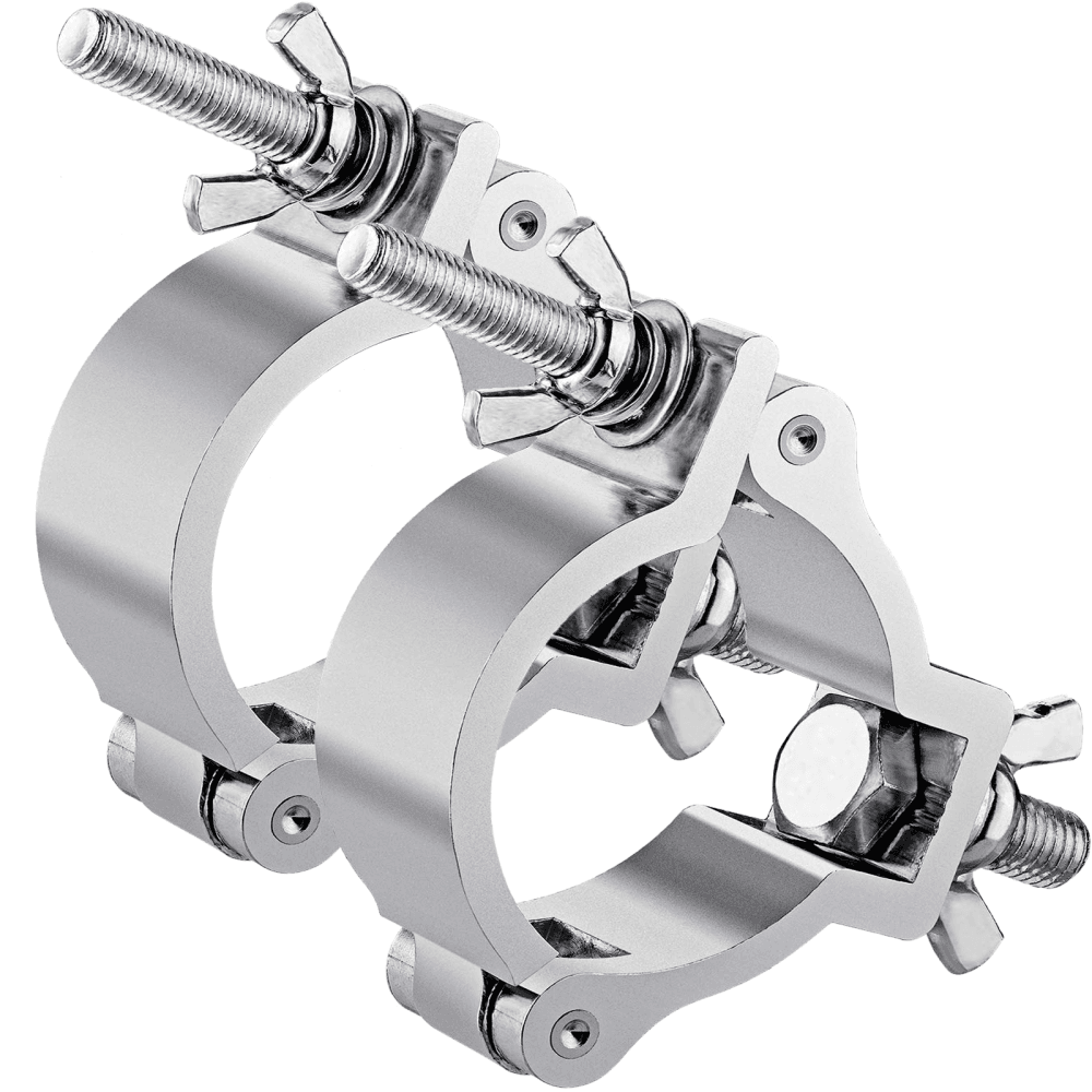 TC 25S Aluminium 25kg Silver Half Coupler (35-38mm)
