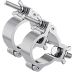 TC 25S Aluminium 25kg Silver Half Coupler (35-38mm)