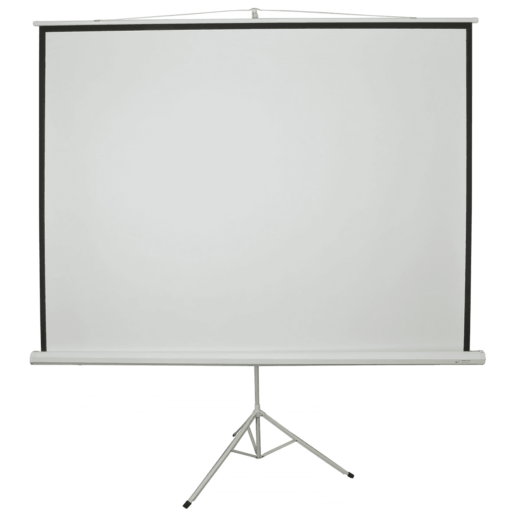 100" Tripod HD TV Projector Screen 4:3 Matte White 200 x 150cm