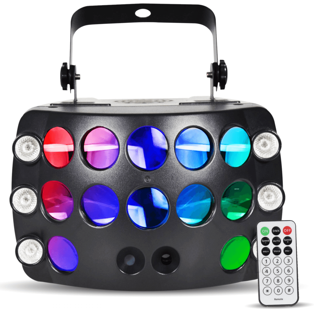 Butterfly Effect 3-in-1 LED and Laser Effect Light