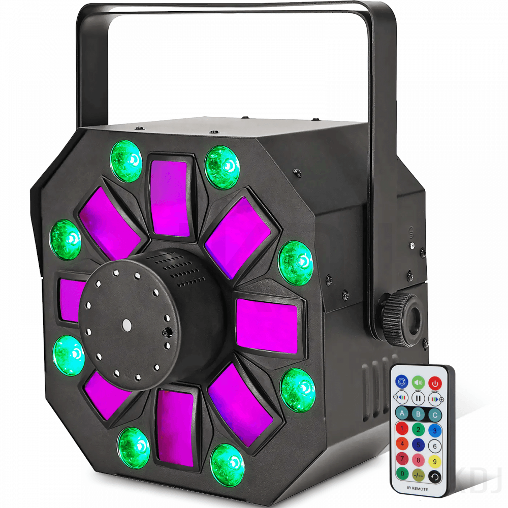 Hornet FX LED DJ Light Laser Derby Wash Strobe inc Remote