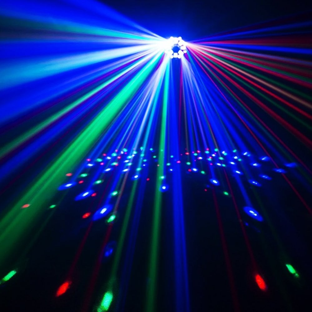 Hornet FX LED DJ Light Laser Derby Wash Strobe inc Remote