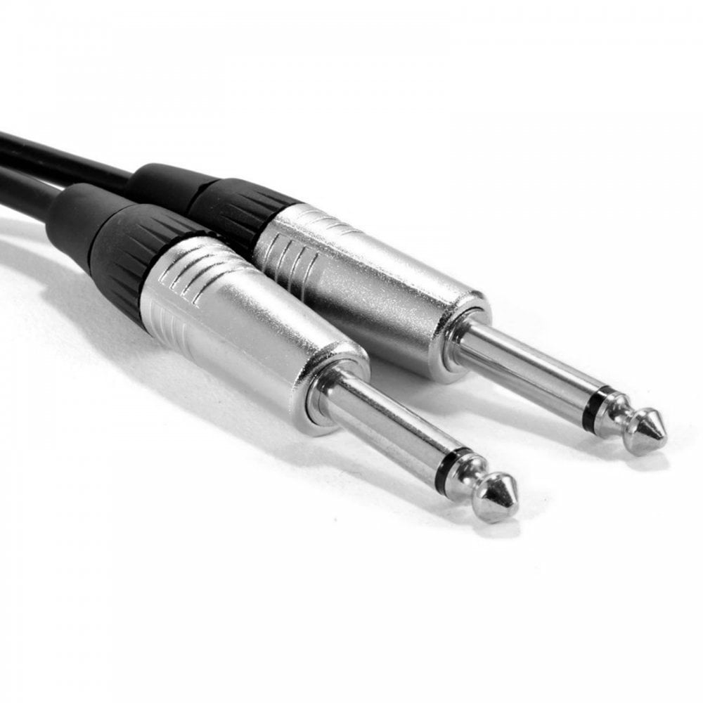 Core100 6.35mm Mono Jack Plug Instrument Cable