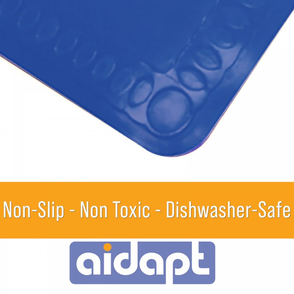 Silicone Rubber Anti Slip Rectangular Mat 25x35cm