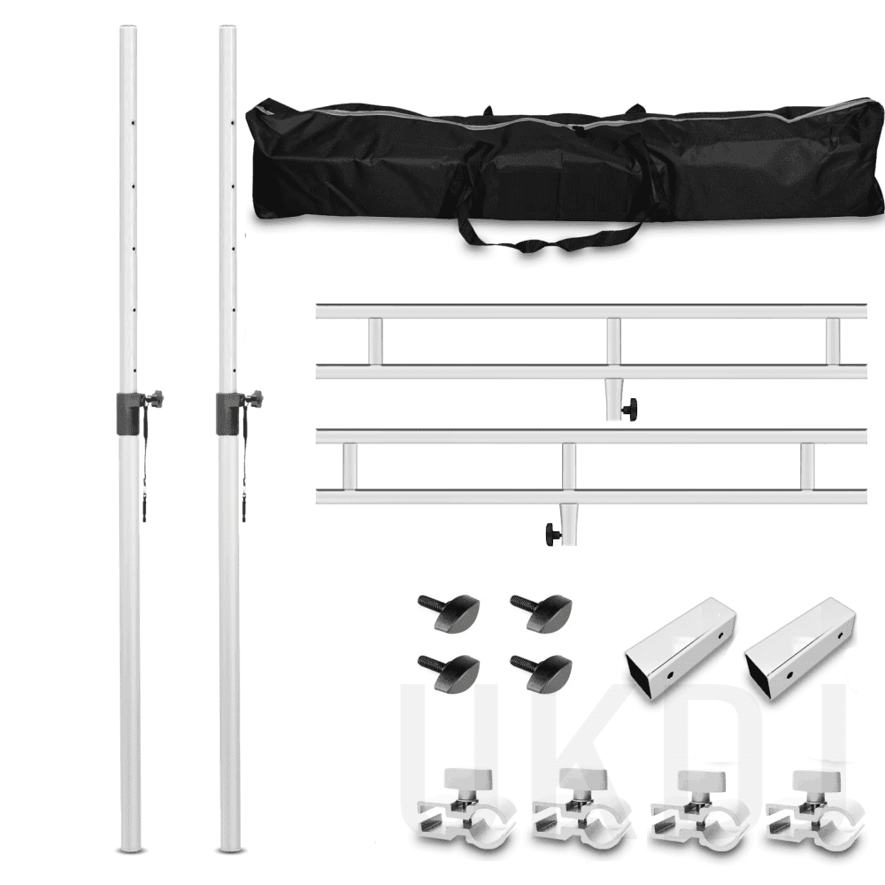 DJ Booth Overhead Kit MKII White Inc Carry Bag