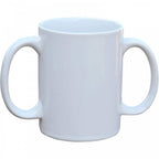 Two Handled Ceramic Mug Mobility Drinking Aid 4 Cups