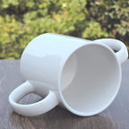 Two Handled Ceramic Mug Mobility Drinking Aid 4 Cups