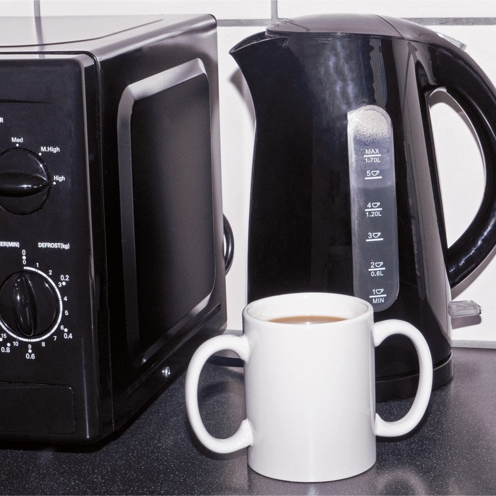 Two Handled Ceramic Mug Mobility Drinking Aid 4 Cups