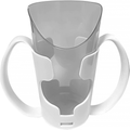 Two Handled Plastic Cup Holder and Cut Out Nose Cup