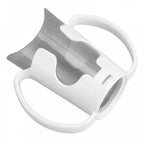 Two Handled Plastic Cup Holder and Cut Out Nose Cup
