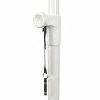 Professional Steel Speaker Stand Kit in White inc Bag