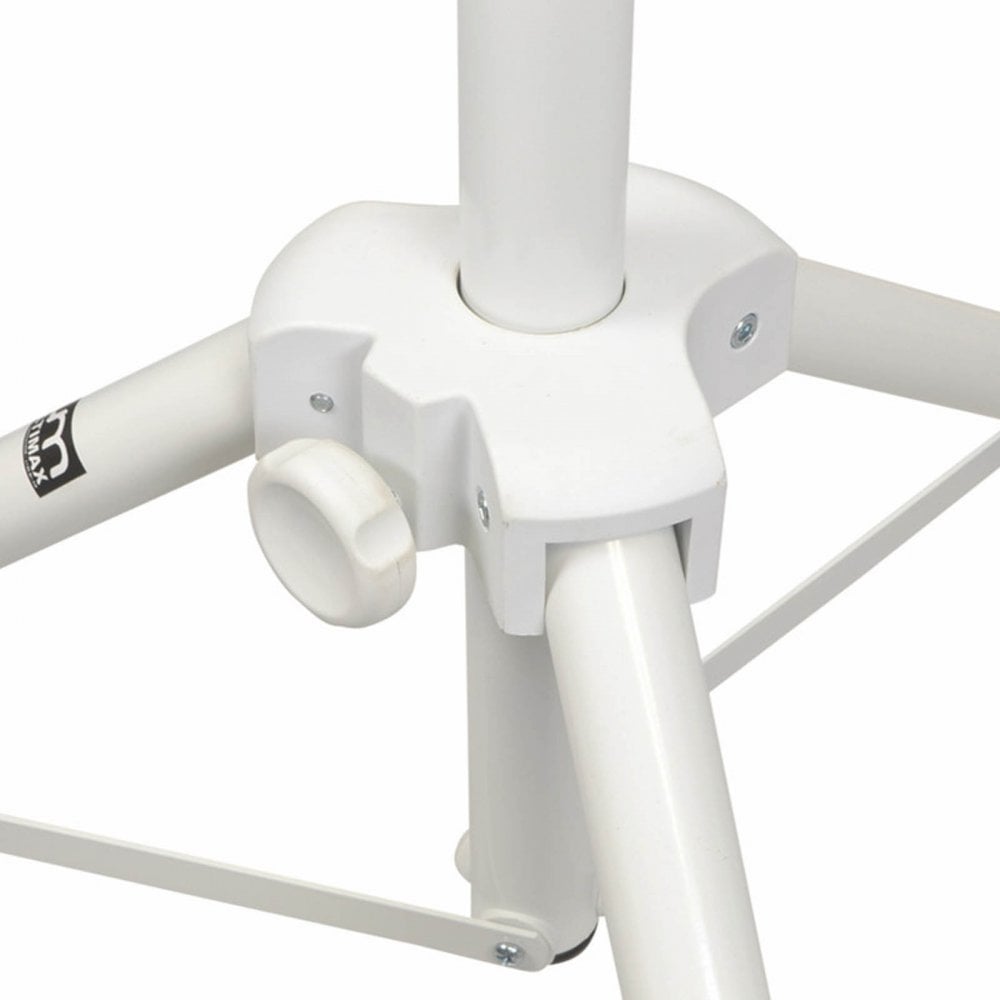 Professional Aluminium Speaker Stand Kit in White inc Bag