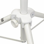 Professional Aluminium Speaker Stand Kit in White inc Bag