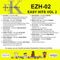 Easy Karaoke Hits Vol 2 CD+G Disc EZH-02 12 Track Disc
