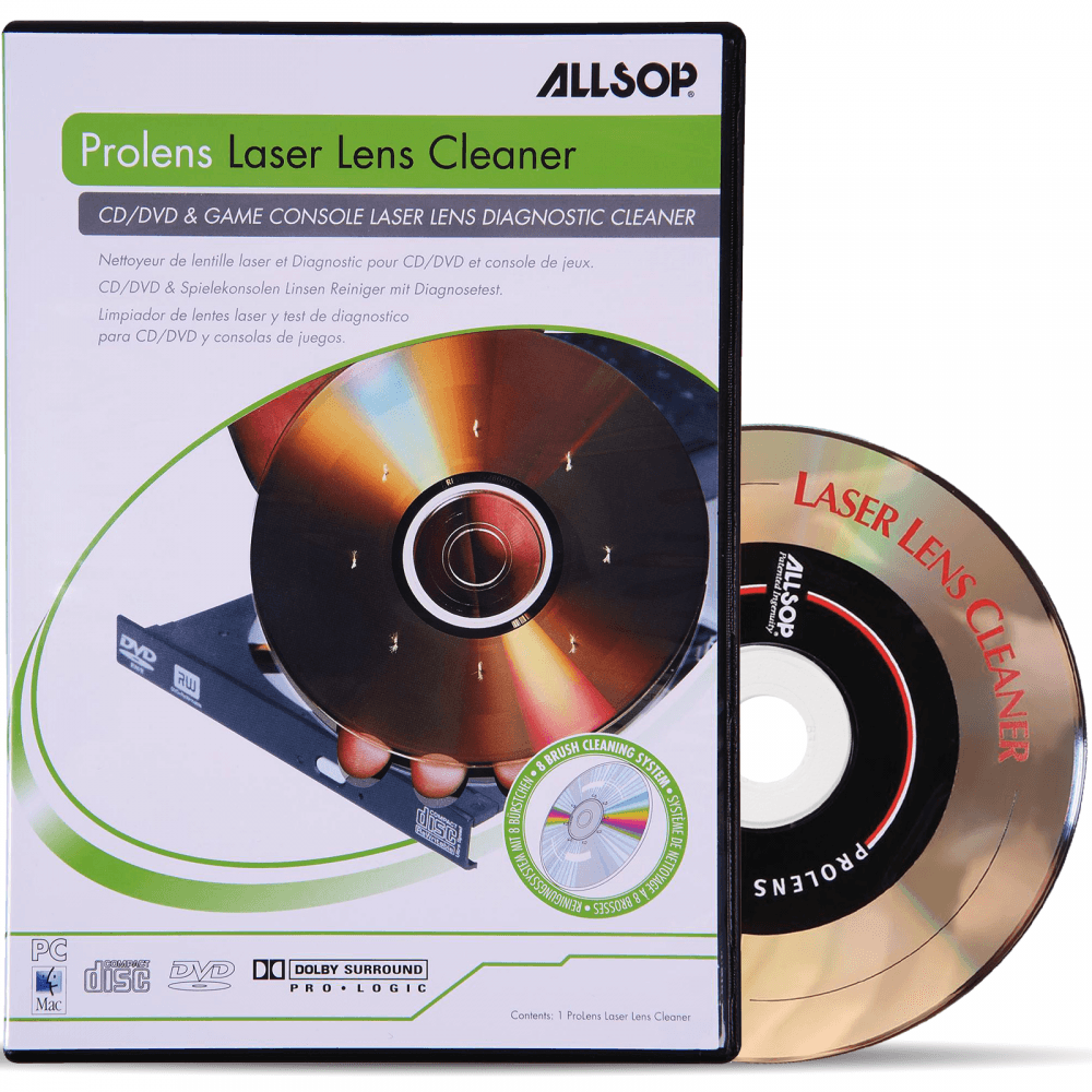 CD DVD Blu-Ray Lens Cleaner Disc