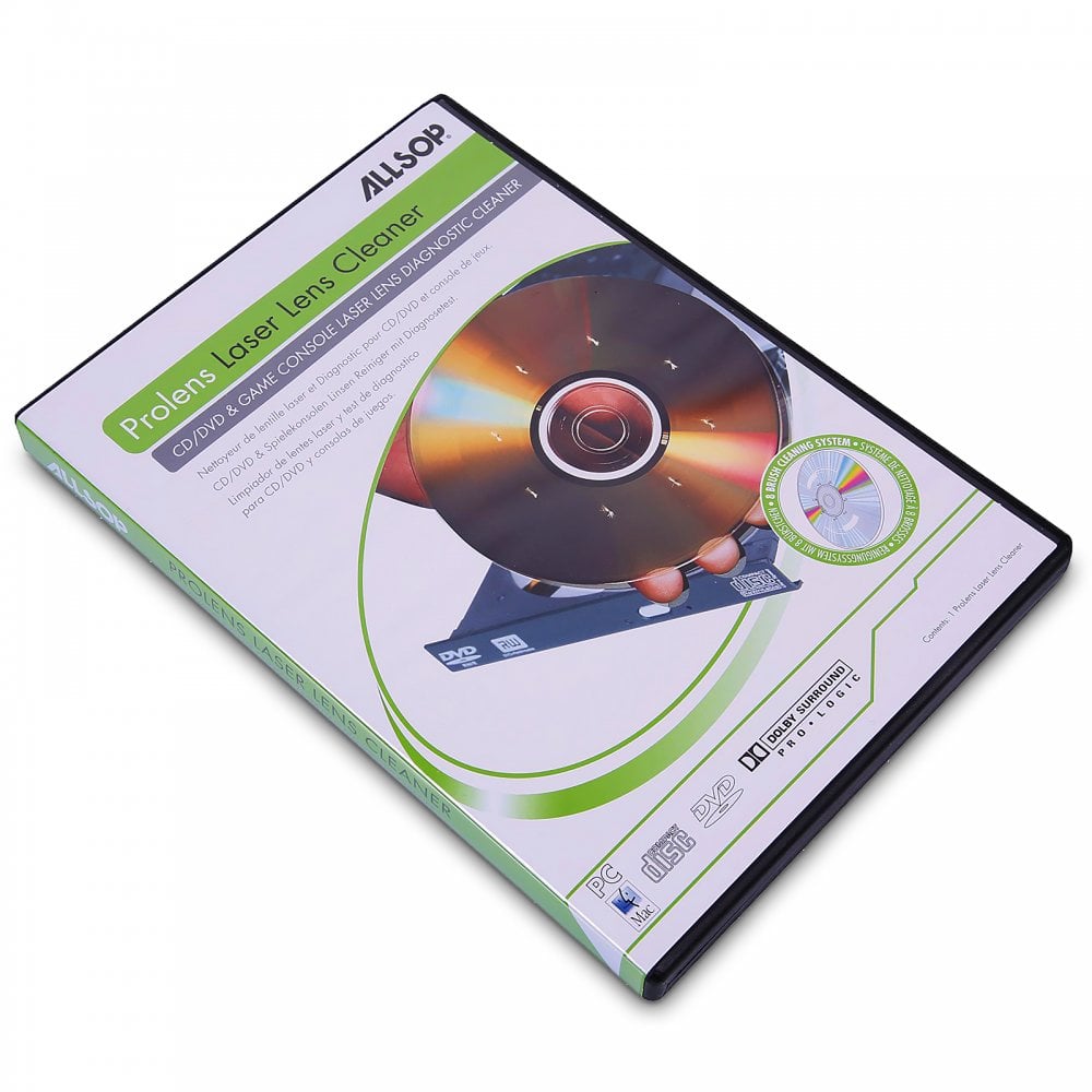 CD DVD Blu-Ray Lens Cleaner Disc