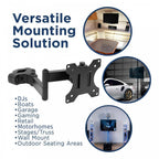 35mm Pole Mount Bracket for LCD/LED Screens Pan and Tilt