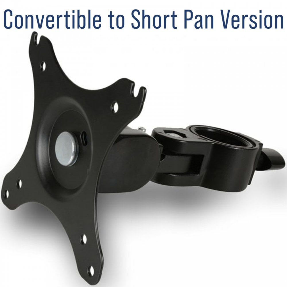 35mm Pole Mount Bracket for LCD/LED Screens Pan and Tilt