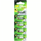 GP High Voltage Alkaline Battery 27A Pack of 5