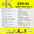 Easy Karaoke Hits Vol 4 CD+G Disc EZH-04 13 Track Disc