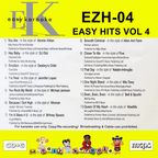 Easy Karaoke Hits Vol 4 CD+G Disc EZH-04 13 Track Disc