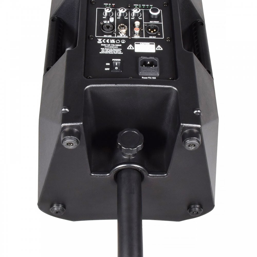 CASA Active 8" PA Cabinet with DSP USB SD and Bluetooth