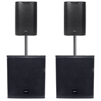 CABCASA15 15" 1700w Active Speaker System