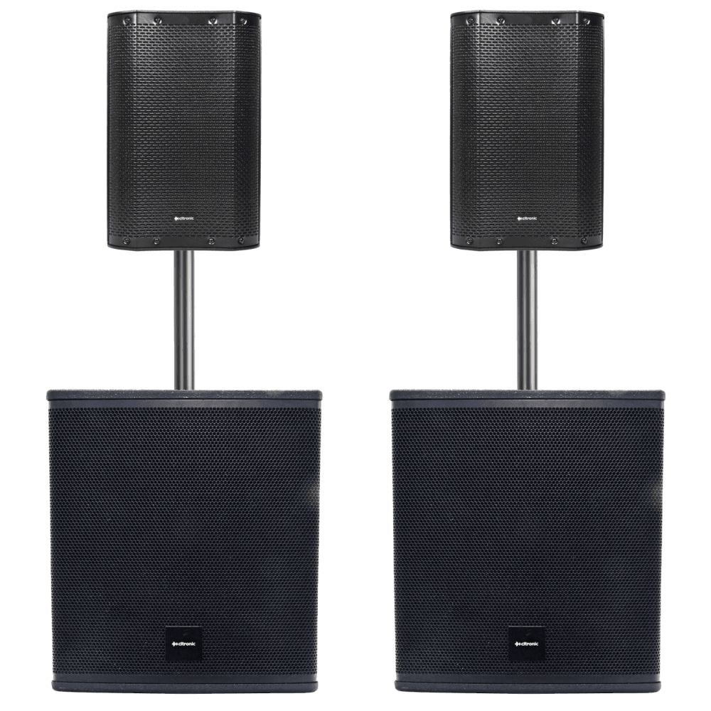 CABCASA15 15" 1700w Active Speaker System
